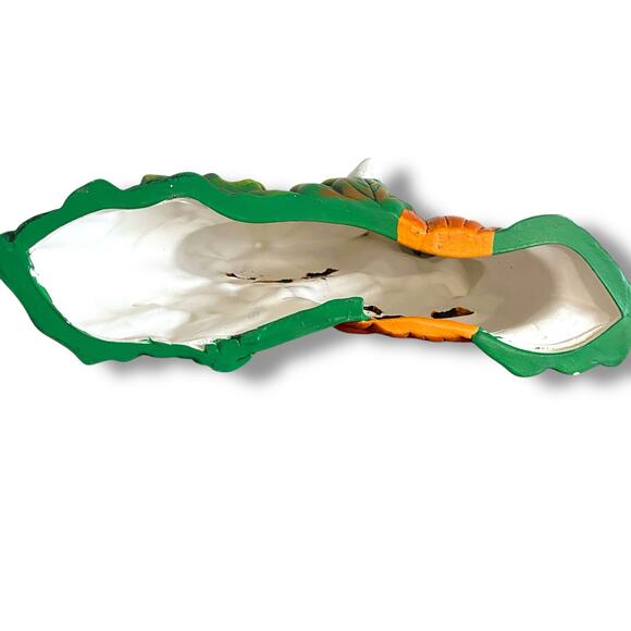 Vintage Ceramic Mold Light Up Decor Ghost Jack O Lantern Hand Painted Halloween - Picture 10 of 14